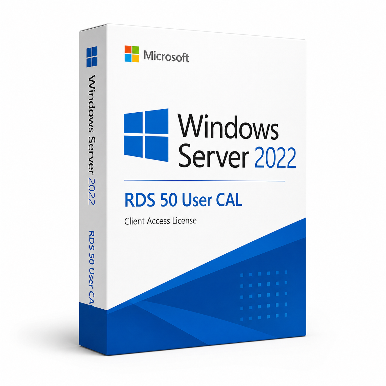 Microsoft Windows Server 2022 RDS 50 User CAL packaging